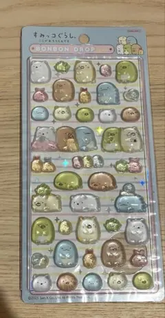 正規品　ボンボンドロップシール　すみっコぐらし　2