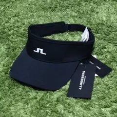 未使用 新品！ J.LINDBERG ジェイリンドバーグ サンバイザー ブラック