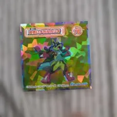 ポケモン ウエハースシール 黄金色メガルカリオ No.16 キラ