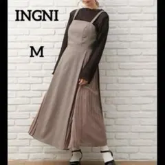 【INGNI】 サイドプリーツジャンスカ