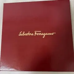 【未使用】Salvatore Ferragamo シルクストール アイボリー