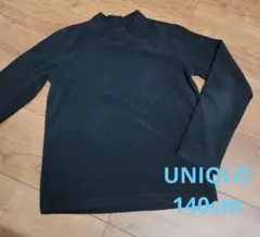 ユニクロ UNIQLO フリースハイネックトップス140cm
