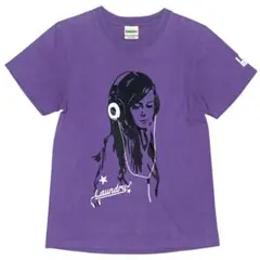 Laundry ランドリー ミュージックTシャツ SS パープル 紫のサムネイル