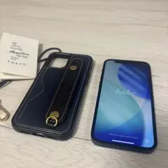 iPhone12 mini 本体　iPhoneカバー　ブルー　Apple スマホ