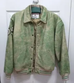ビンテージ　GUESS JEANS Wild Indians 革ジャンのサムネイル