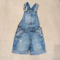 GAP　デニム ショートパンツ　オーバーオール　Gap Kids M（130）