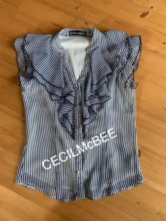 CECILMcBEE☆ストライプ シャツ ブラウス☆