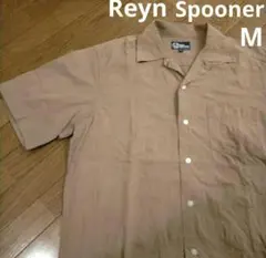 レインスプーナー アロハシャツ ジャガード　 カーキ　Reyn Spoonerのサムネイル