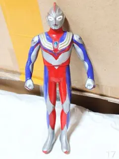 廃盤 硬質　ウルトラマンティガ　16cm　ソフビ　フィギュア　ヒーロー　17