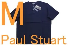 処分価格ポールスチュアート半袖ヘンリーネックTシャツ（M）№752新品78％引きのサムネイル