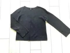 UNIQLO ユニクロ　黒ニットセーター　薄手