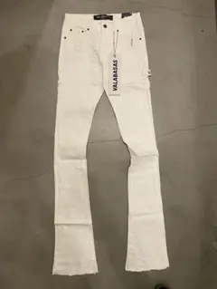 VALABASASバラバサス　ホワイト　29 新品未使用　ダメージリペアフレア VALABASASバラバサス ホワイト 29 新品未使用 ダメージリペアフレア