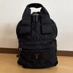 MARC JACOBS ブラックキルティングリュック