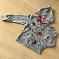 キッズ パーカー グレー　130㎝