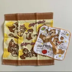 タオル ハンカチ チップ&デール ディズニー