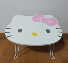 【新品未使用品】ハローキティ　キティ　ミニテーブル　希少 サンリオ ハローキティ 折りたたみ ミニ テーブル ちゃぶ台 レトロ