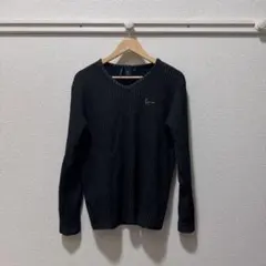 KARL KANI 黒Vネックニットのサムネイル