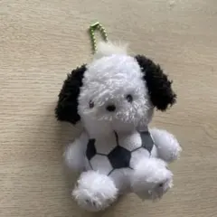 【新品】プライズ品＊ボールシリーズぬいぐるみマスコット サッカーポチャッコ