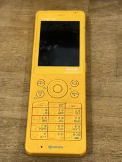 WILLCOM Honey Bee ジャンク　イエロー