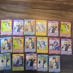 テニスの王子様トレーディングカードゲーム　氷帝　宍戸・鳳ペア関連17枚セット