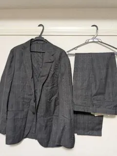 GREEN LABEL RELAXING チェック柄スーツ セットアップ