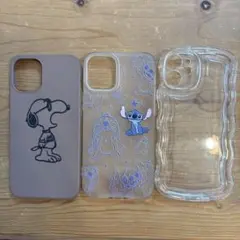 iPhone12miniケース3点セット