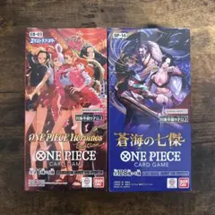 ワンピースカード　ヒロインズエディション　蒼海の七傑　各1BOX テープカット