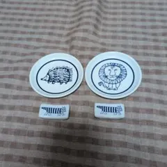 リサ・ラーソンの小皿と箸置き2セットのサムネイル
