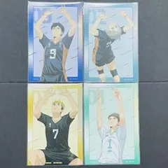 ハイキュー アニメイト特典 ポストカード 影山 菅原 侑 及川