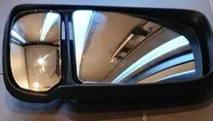 日野自動車プロフィア自動車用 サイドミラー 本体 ブラック中古品 
