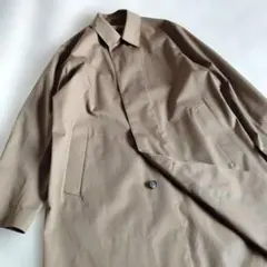 ユニクロ ブロックテックステンカラーコート L ロング丈 メンズ