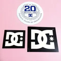 DC shoes ステッカー ３枚セット/ TWENTY YEARSのサムネイル