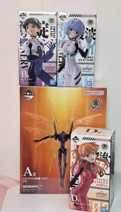 一番くじ 新世紀エヴァンゲリオン30th B賞碇シンジ C賞綾波レイ D賞