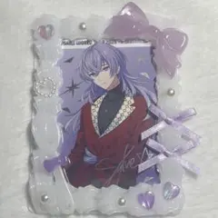 硬質カードケース トレカケース ホイップデコ B8 白 紫