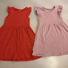 H&Mワンピ2枚セット120