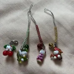 ご当地キティ　ハローキティ 根付け　ストラップ　①