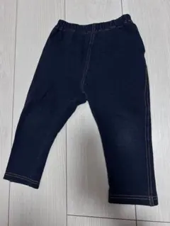 UNIQLO ダークブルー ストレートパンツ サイズ90