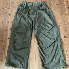 カーキ ワークパンツ