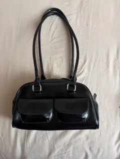 SHEIN 黒のボックス型ハンドバッグ