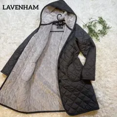 美品✨英国製】ラベンハム 裏ボア キルティング ロングコート 40