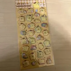 サンリオ　ダイソー　ぷくっとシール　ポムポムプリン