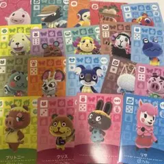 amiiboカード　どうぶつの森　19枚セット　あつ森