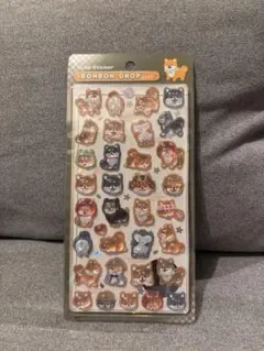 正規品　レシートあり　ボンボンドロップシール クーリア 和柄　柴犬