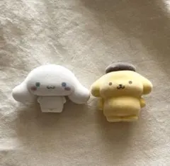 サンリオ シナモロール ポムポムプリン ふわふわフロッキードール バラ売り可能