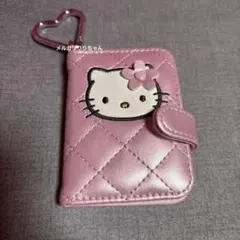 【匿名配送】キルティング　キティ　ミニミラー