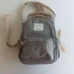 anello ショルダーバッグ グレー