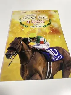第35回有馬記念レーシングプログラム 第35回有馬記念レーシングプログラム Yahoo!オークション