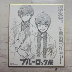 ブルーロック ミニ色紙 潔世一 糸師凛