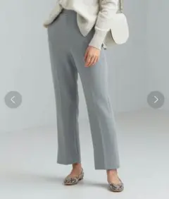 グリーンレーベルリラクシング　FFC ダブルクロス スリット ヘム パンツのサムネイル