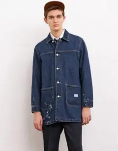 カバーオール デニム 加工